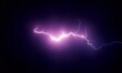 © YiuCheung - A powerful, bright lightning strike illuminates the dark night sky with an electric discharge.