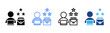 © oka - Freelancer Profile icon sheet multiple style collection