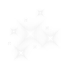 Wall Mural - shine glowing star. png white spark isolated