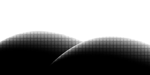 Wall Mural - Dotwork gradient pattern vector background. Black noise stipple dots. Sand grain effect. Black dots grunge banner. Abstract noise dotwork pattern.