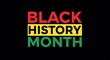 © Stocker Man - Celebrate black history month with this vibrant design honoring african american heritage and culture