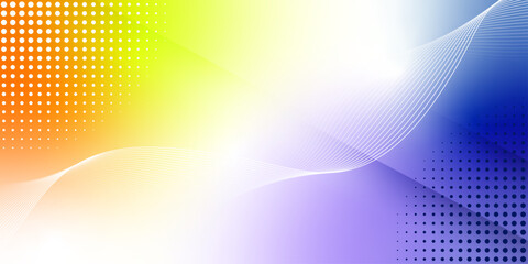 Poster - Abstract Modern gradient background with halftone dots and line pattern design. Vector illustration abstract technology. Background with monochrome dotted texture. Polka dot pattern template