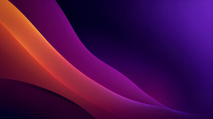Wall Mural - abstract dark purple gradient background with smooth transition effect