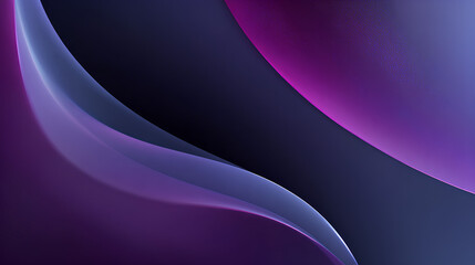 Wall Mural - abstract dark purple gradient background with smooth transition effect
