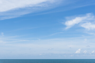 Wall Mural - clear blue sky background,clouds with background, blue sky background with tiny clouds. white fluffy