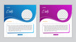 © Fatema - Modern clean clients testimonial or client feedback or customer review design social media post web banner template