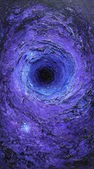 Wall Mural - Abstract Colorful Space Vortex