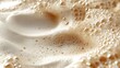 © P - Macro Shot of Creamy Foam Texture foam creamy texture macro froth bubbles close up abstract liquid