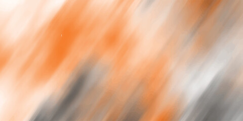 Wall Mural - abstract watercolor brush stroke background in shades of orange gray and white for modern design