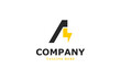 © Bayu - letter a lightning or electricity modern logo design