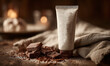 © ZayMO - Tubo di crema cosmetica con cioccolato fondente