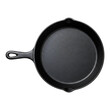 © MohonaAkhter - Classic cast iron skillet, essential kitchen equipment shown on transparent background