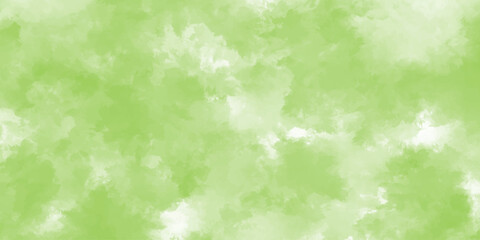 Wall Mural - Light Green watercolor background. Powder explosion texture. Abstract watercolor background with splashes. Hand painted watercolor paint art.
