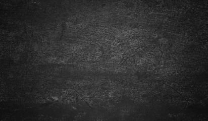 Wall Mural - Dark grey textured concrete wall background