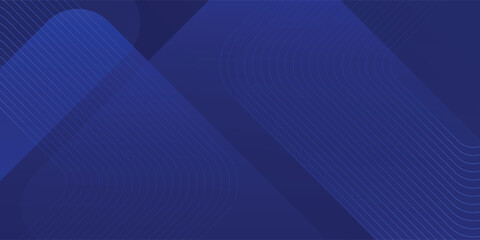Wall Mural - Abstract blue background. Modern simple blue geometric design. Minimal shapes. Suit for booklet, brochure, banner, poster, website, flyer, cover, corporate, backdrop. Vector illustration