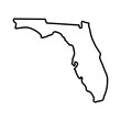 © ValGraphic - Florida state map outline
