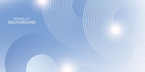 Wall Mural - abstract blue modern background with circle elements. digital technology concept. vector illustratio