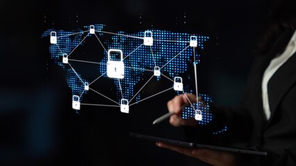 Cyber security protection and cyber security strategies against cyber threats, system hacks, digital breaches, network attacks, and safeguarding data with strong cyber security infrastructure. Muxer