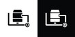 © iconic - cement mixers icon. simple glyph icon. Vector solid isolated black illustration.