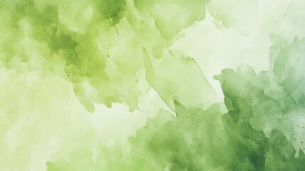 Wall Mural - a soft lime green texture with watercolor blending