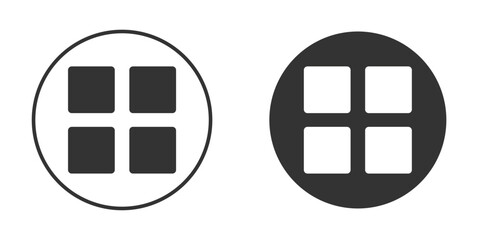 Apps icon for your web mobile application design. Modern flat.