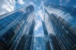 © Bilallong - Modern skyscrapers against a vibrant sky