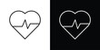 © iconic - Wellbeing icon for app. Thin line signs.