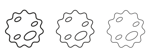 White blood cell icon element Illustration. Trendy Symbol for Design