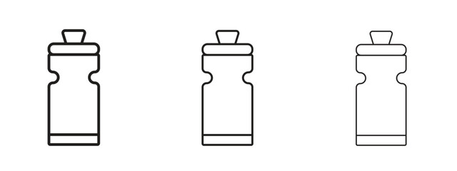 Water bottle icon element Illustration. Trendy Symbol for Design