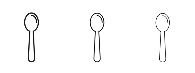 Tablespoon icon element Illustration. Trendy Symbol for Design