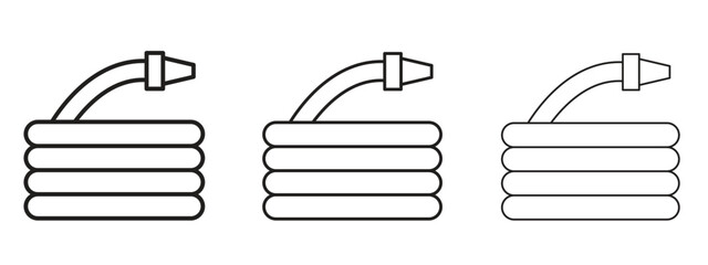 Hose icon element Illustration. Trendy Symbol for Design