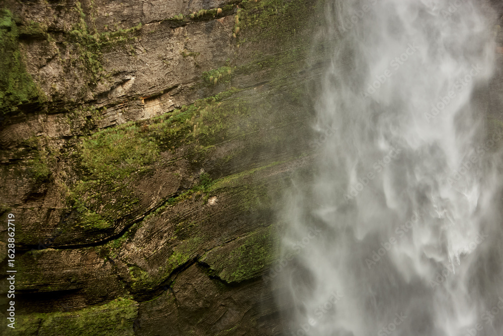 Gocta Waterfalls, one of the tallest waterfalls in the world, located ...