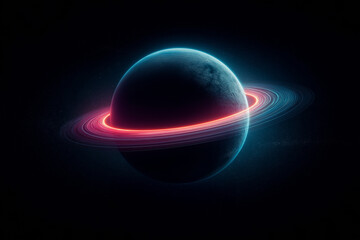 Wall Mural - Planet created with Generative AI Technology, ai, generative