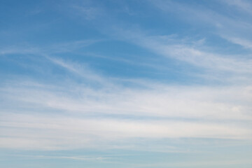 Wall Mural - Morning sky with cloud. Sky and cloud formation. Weather cloudscape. Sky filled with cloud. Overcast scene. Cloudy sky view. Cloud drifting. Cloudy atmospheric backdrop. Air scenery