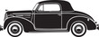 © KING ART - Silhouette Collection of Classic Vintage Cars' vector