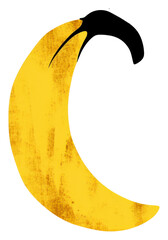 Wall Mural - png hint of wallpaper banana abstract space moon astronomy.