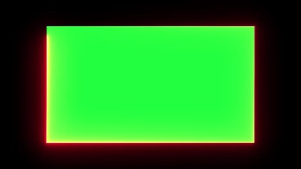 green screen looping animation. end screen motion light animation effect  video,