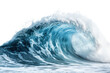 © Jawad - Powerful ocean wave cresting, showcasing the raw energy of nature, perfect for conveying strength on transparent background