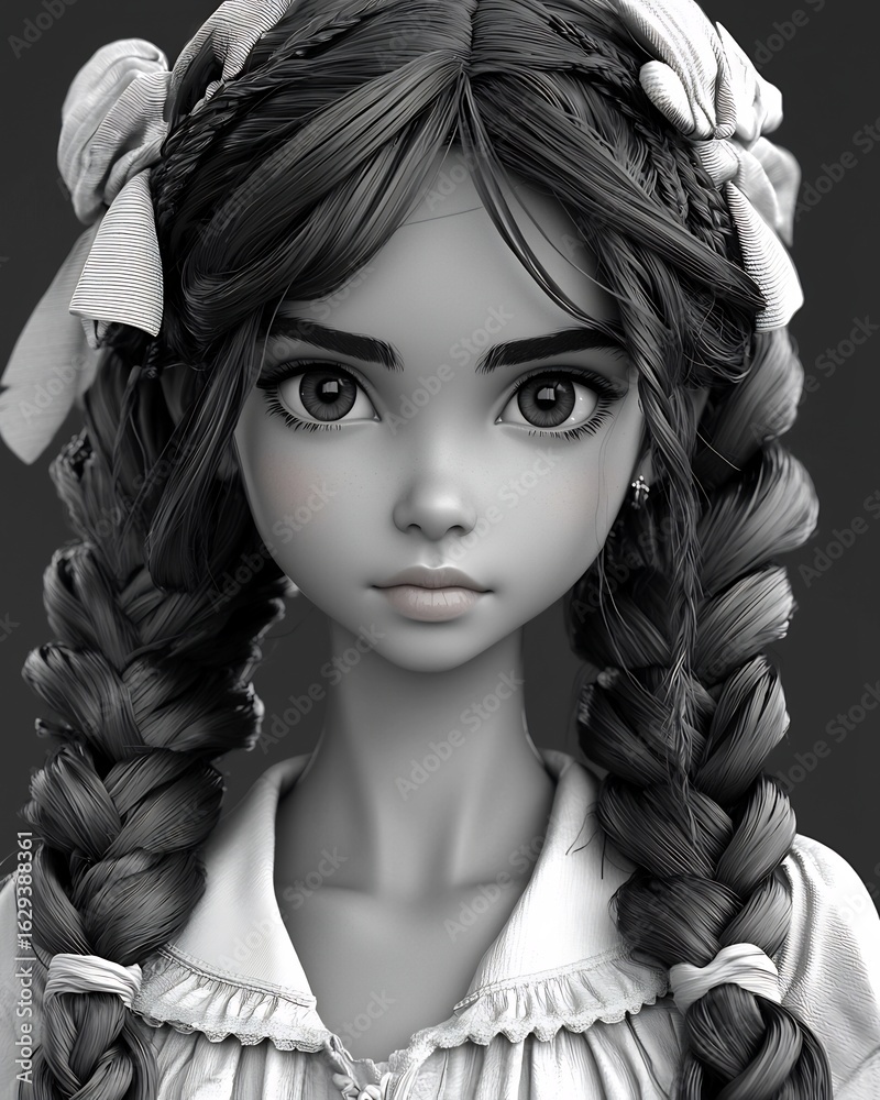 Indian 3D artist 3D child modeling creating child model for animation ...