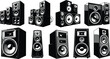 © stocks marketing - Modern speaker collection for powerful sound and dynamic audio experiences