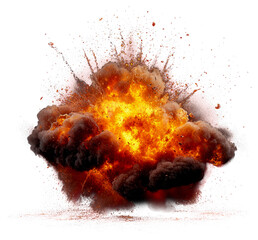 Wall Mural - png explosion flames fire dramatic.