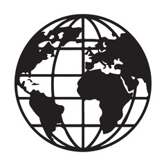 Internet Icon Silhouettes Vector