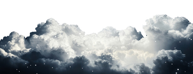 Wall Mural - png white cloud clouds background night.