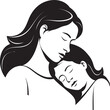 © rohit - Graceful Hold Mother and Infant Simple Love Mother’s Embrace