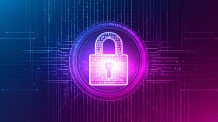 Secure digital lock technology and binary code