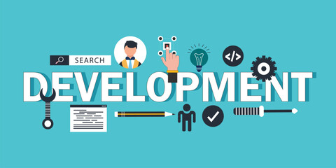 App development word concepts banner