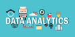 © jadamprostore - Data analytics word concept banner