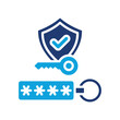© Adityaayoga - Security Token glyph color icon