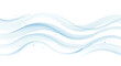 © MDANAMUL - Softly flowing abstract light blue and white wavy lines with subtle texture and light reflections