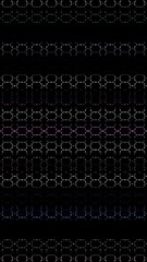 Wall Mural - Beautiful 3D vertical animation, abstract, colorful, bright light energy, fine dots, waves, sparkling light effects 4K on black background
